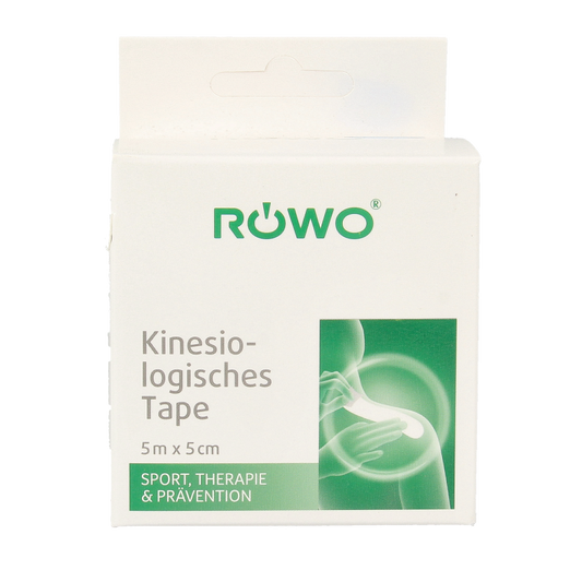 Rowo Kinesiotape blauw 5cm x 5m 1 Stuks