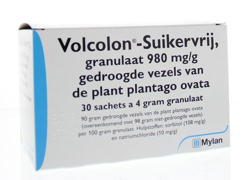 Volcolon Volcolon granulaat suikervrij 4 gram  30.00 Sachets