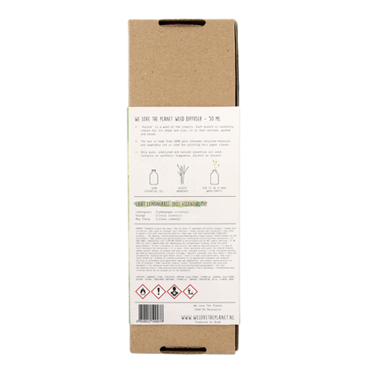 We Love Diffuser light lemongrass 50 Milliliter