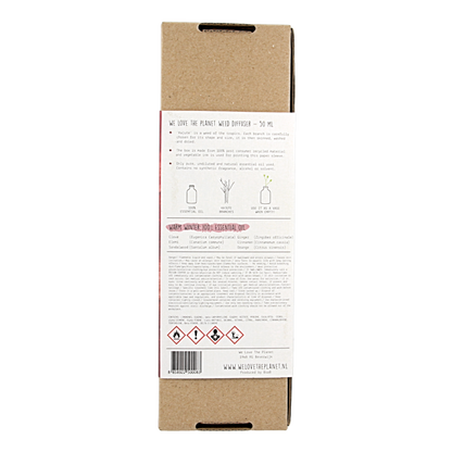 We Love Diffuser warm winter essential oil 50 Milliliter