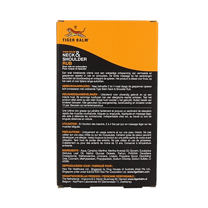Tiger Balm Tijgerbalsem neck en shoulder rub 50 Gram