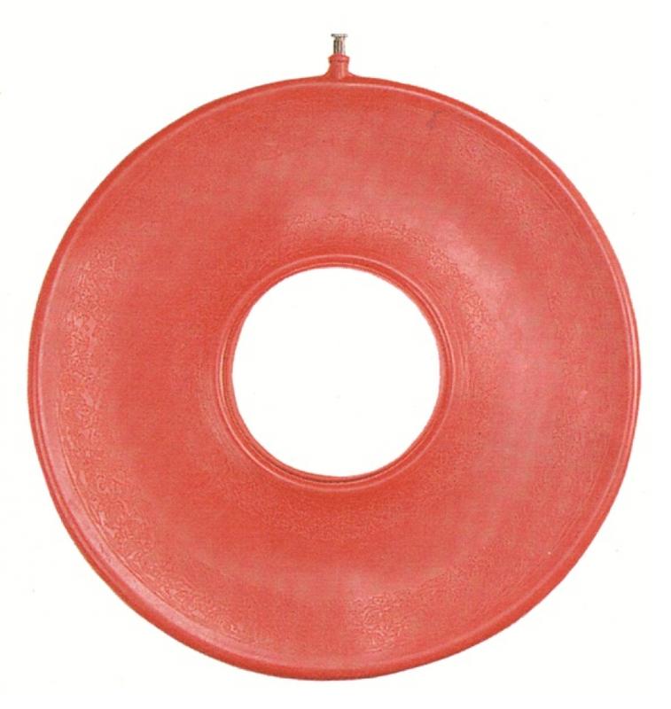 Able 2 Ringkussen opblaasbaar rubber 41cm 1 Stuks