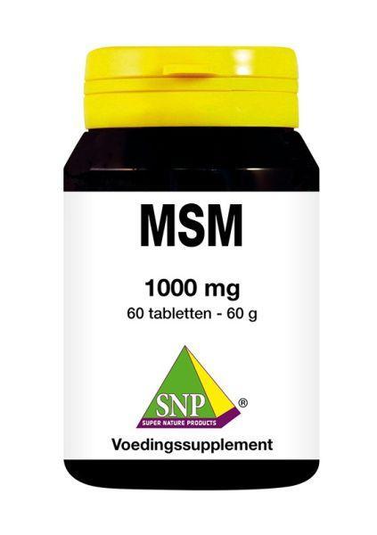 SNP MSM 1000mg 60 Tabletten