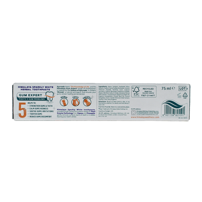 Himalaya Tandpasta kruiden sparkly white 75 Milliliter