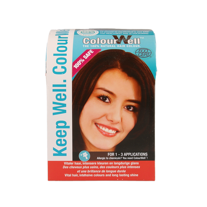 Colourwell 100% Natuurlijke haarkleur mahonie 100.00 Gram