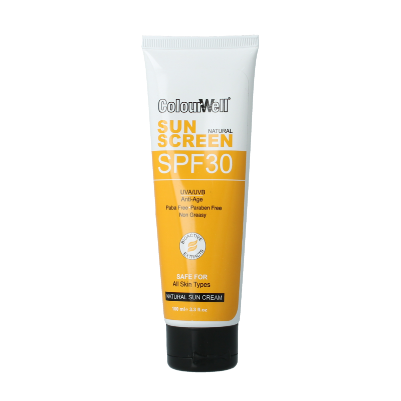 Colourwell Natuurlijke zonnecreme SPF30 100 Milliliter