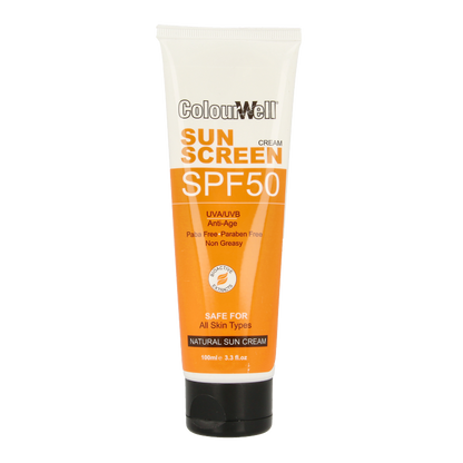 Colourwell Natuurlijke zonnecreme SPF50 100 Milliliter