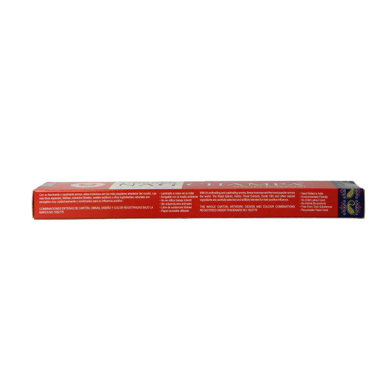 Nag Champa Wierookstokjes golden nag champa incense 15 Gram