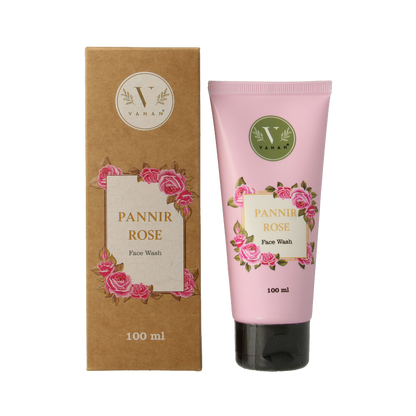 Vanan Pannir rose face wash 100 Milliliter