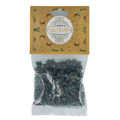Goloka Resin incense nag champa 12-pack 30.00 Gram