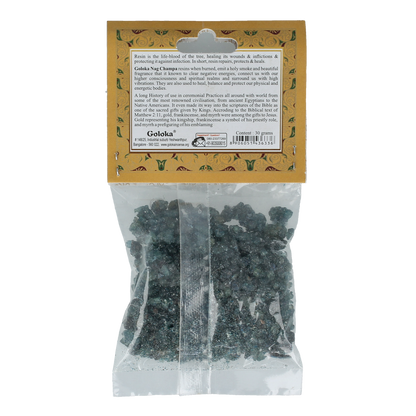 Goloka Resin incense nag champa 12-pack 30.00 Gram