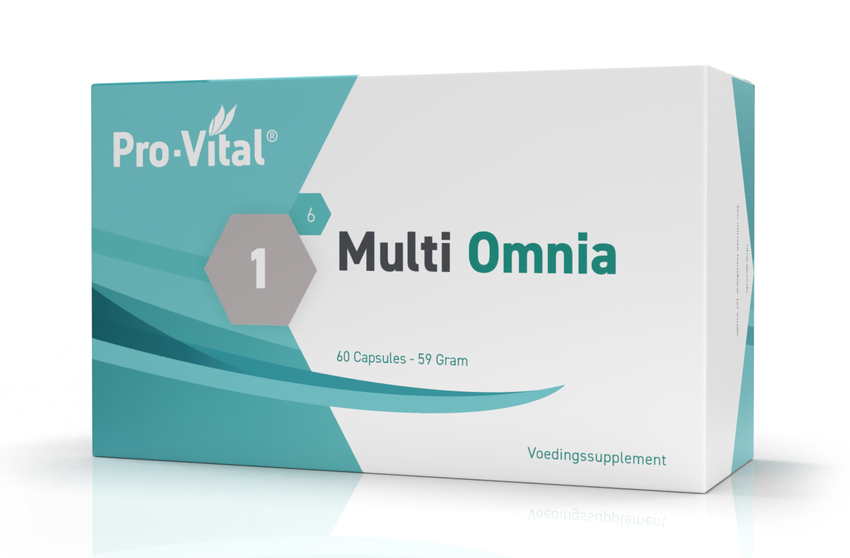 Pro-Vital Multi omnia 12-99+ 60.00 Capsules
