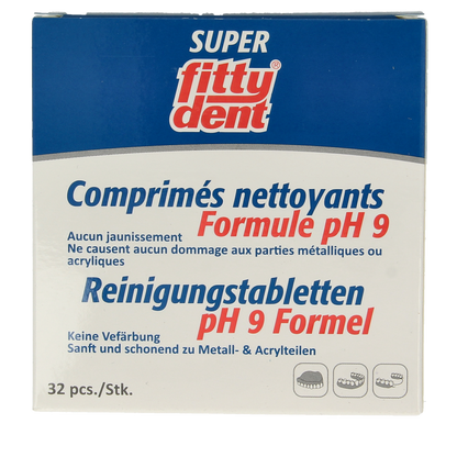 Fittydent Gebitsreinigingstabletten 32 Stuks