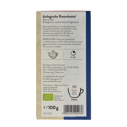 Sonnentor Rozenbottel thee los bio 100 Gram