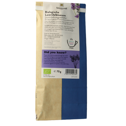 Sonnentor Lavendelbloesem thee bio 70 Gram