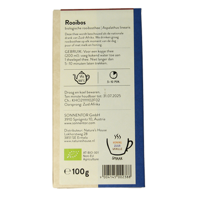 Sonnentor Rooibos kruidenthee los bio 100 Gram