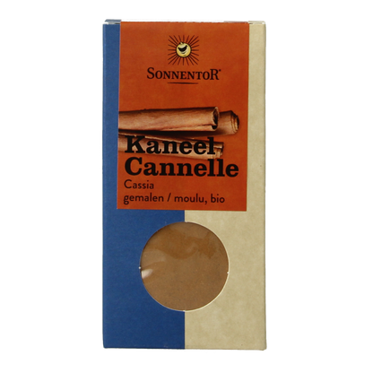 Sonnentor Kaneel Cassia gemalen bio 40 Gram