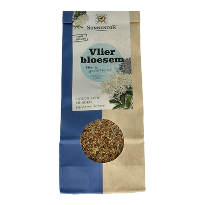 Sonnentor Vlierbloesem thee los bio 80.00 Gram