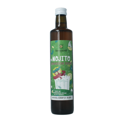Sonnentor Mojito mocktail siroop alcoholvrij bio 500 Milliliter