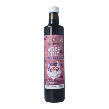 Sonnentor Wilde lilli mocktail siroop alcoholvrij bio 500.00 Milliliter