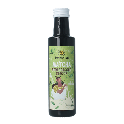 Sonnentor Matcha siroop bio 250 Milliliter