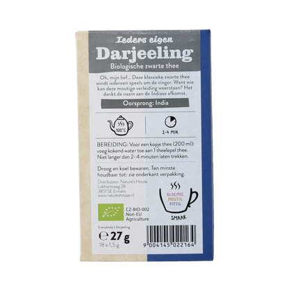 Sonnentor Darjeeling thee voor iedereen bio 18 Stuks