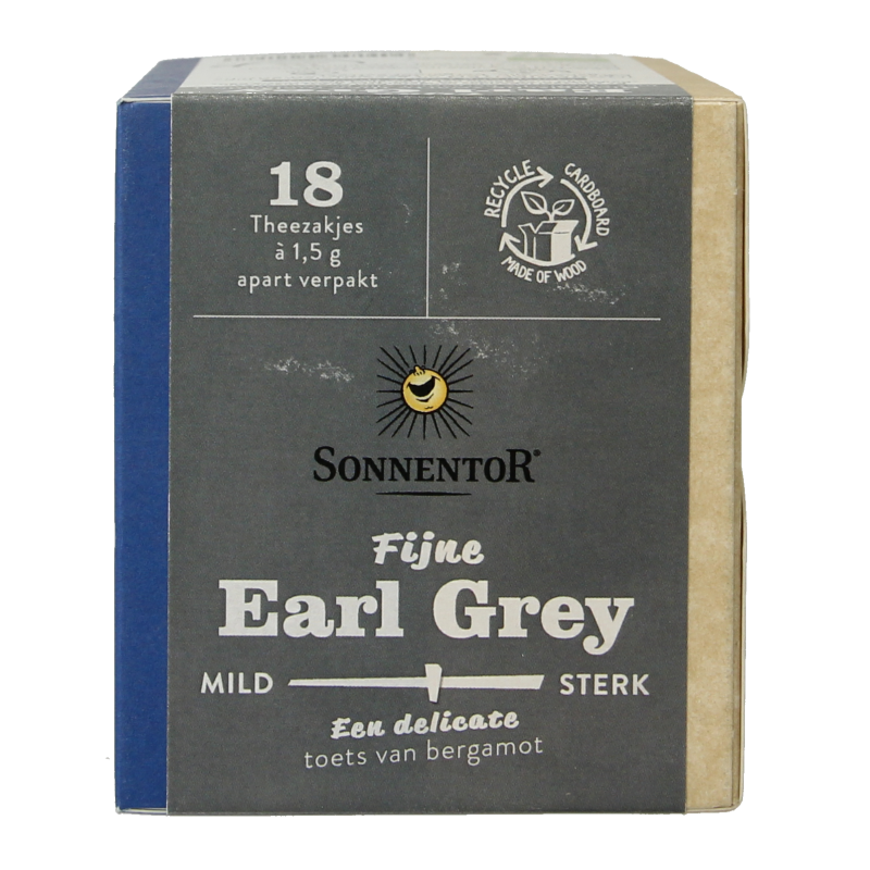 Sonnentor Earl grey thee bio 18 Zakjes