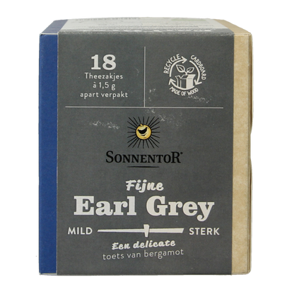 Sonnentor Earl grey thee bio 18 Zakjes