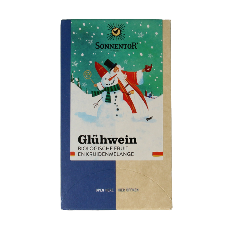 Sonnentor Gluhwein kruidenmix builtjes bio 20 Zakjes
