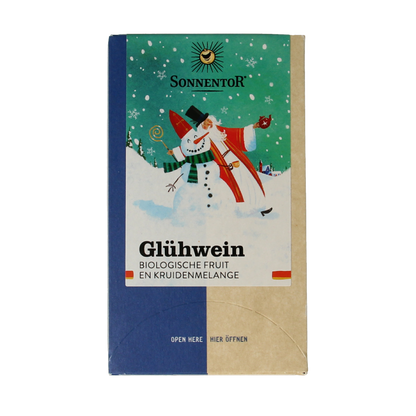 Sonnentor Gluhwein kruidenmix builtjes bio 20 Zakjes