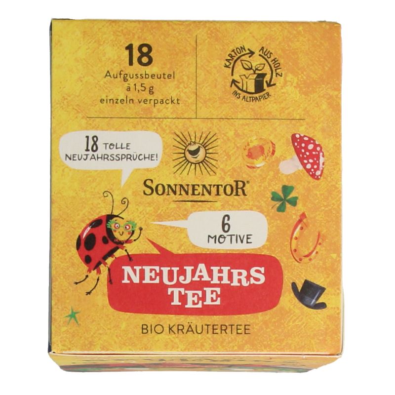 Sonnentor Nieuwjaarsthee bio 18 Zakjes