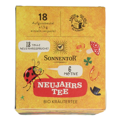 Sonnentor Nieuwjaarsthee bio 18 Zakjes