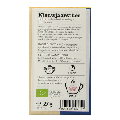 Sonnentor Nieuwjaarsthee bio 18 Zakjes
