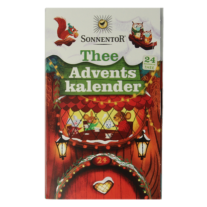 Sonnentor Advent kalender thee bio 24 Stuks