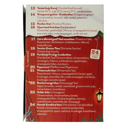 Sonnentor Advent kalender thee bio 24 Stuks