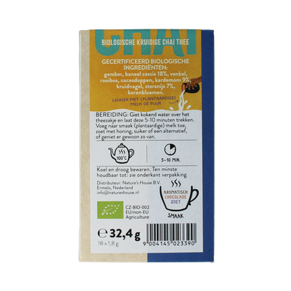 Sonnentor Spicy chai thee bio 18 Zakjes