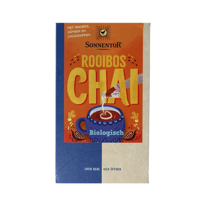 Sonnentor Rooibos chai thee bio 18.00 Zakjes