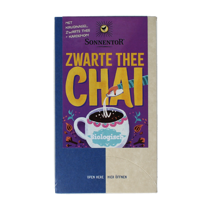 Sonnentor Zwarte chai thee bio 18.00 Zakjes