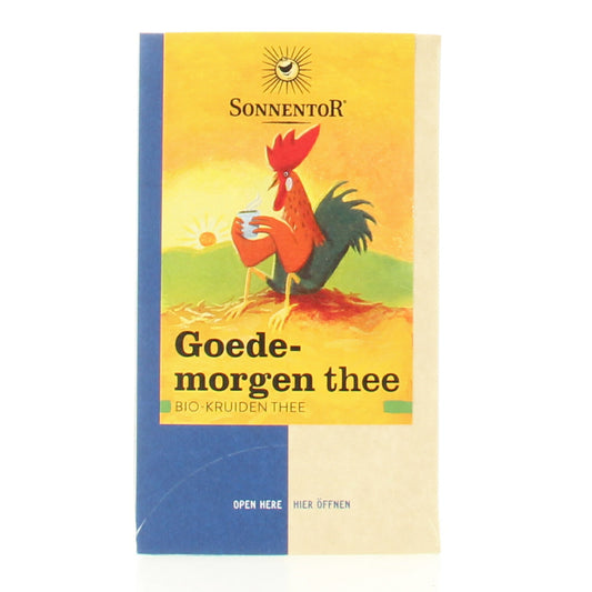 Sonnentor Goedemorgen thee bio 18 Zakjes