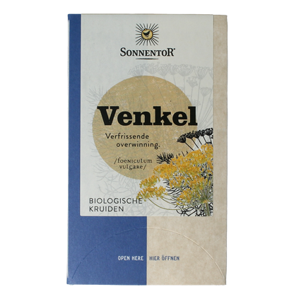 Sonnentor Venkel thee bio 18.00 Zakjes