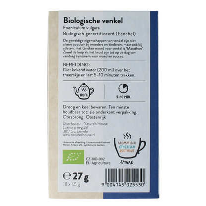 Sonnentor Venkel thee bio 18.00 Zakjes