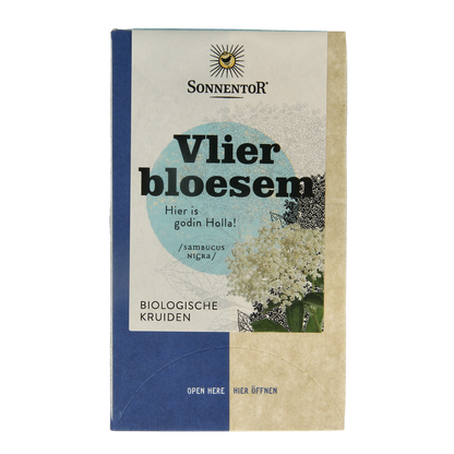 Sonnentor Vlierbloesem thee bio 18.00 Zakjes