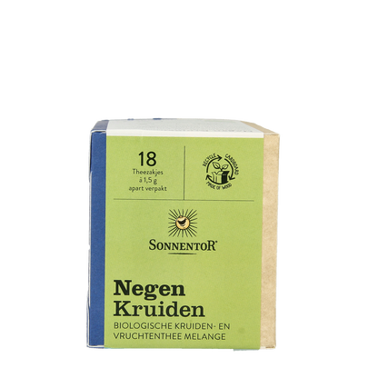 Sonnentor Negen kruiden & vruchten melange bio 18.00 Zakjes