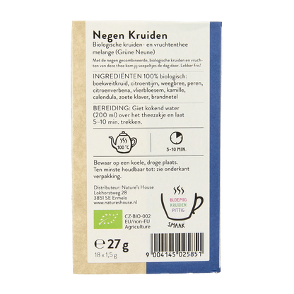 Sonnentor Negen kruiden & vruchten melange bio 18.00 Zakjes