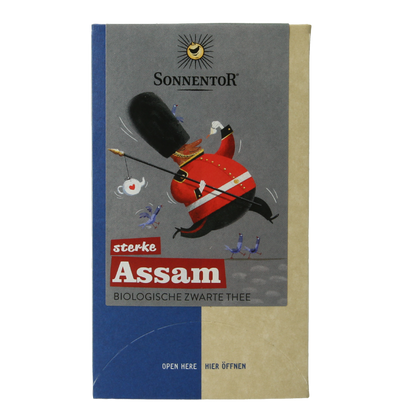Sonnentor Assam English zwarte thee bio 18 Zakjes
