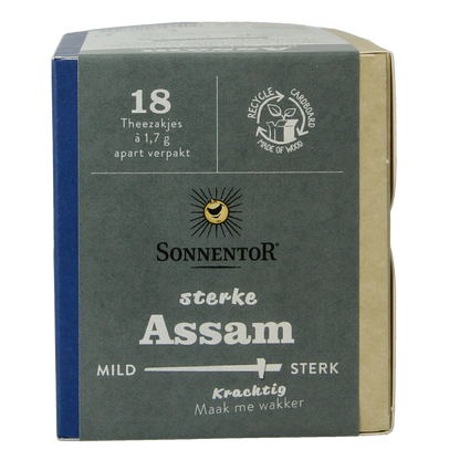 Sonnentor Assam English zwarte thee bio 18.00 Zakjes