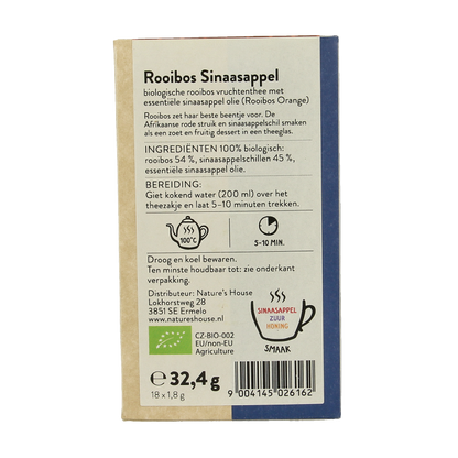 Sonnentor Rooibos & sinaasappel thee bio 18 Zakjes