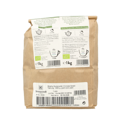 Sonnentor Gunpowder groene thee los bio 1 Kilogram