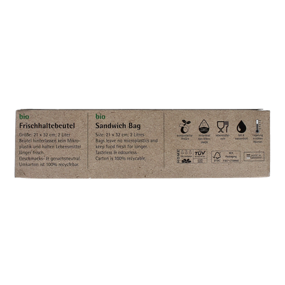 Biomat Natura compost lunchzak 2 liter 35 Stuks
