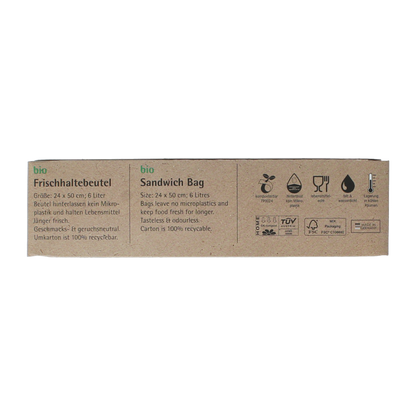 Biomat Natura compost lunchzak 6 liter 20 Stuks